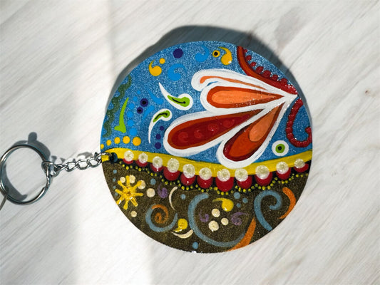 Mandala keychain