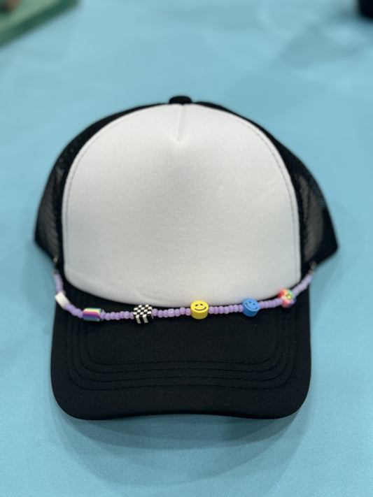 Trucker Hat with Charms