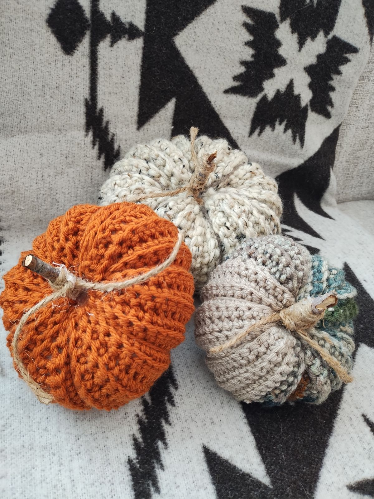 Crocheted Pumpkins