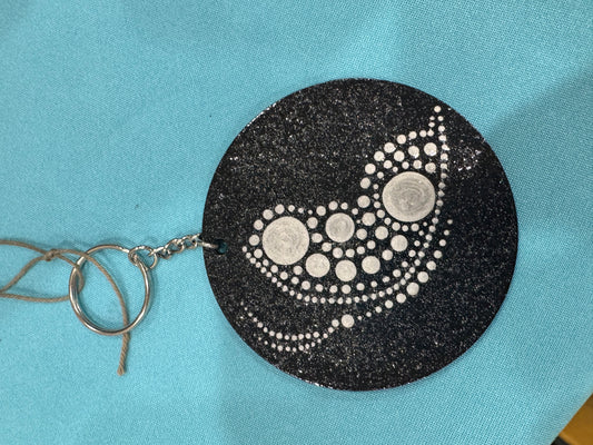 Mandala Key Chain