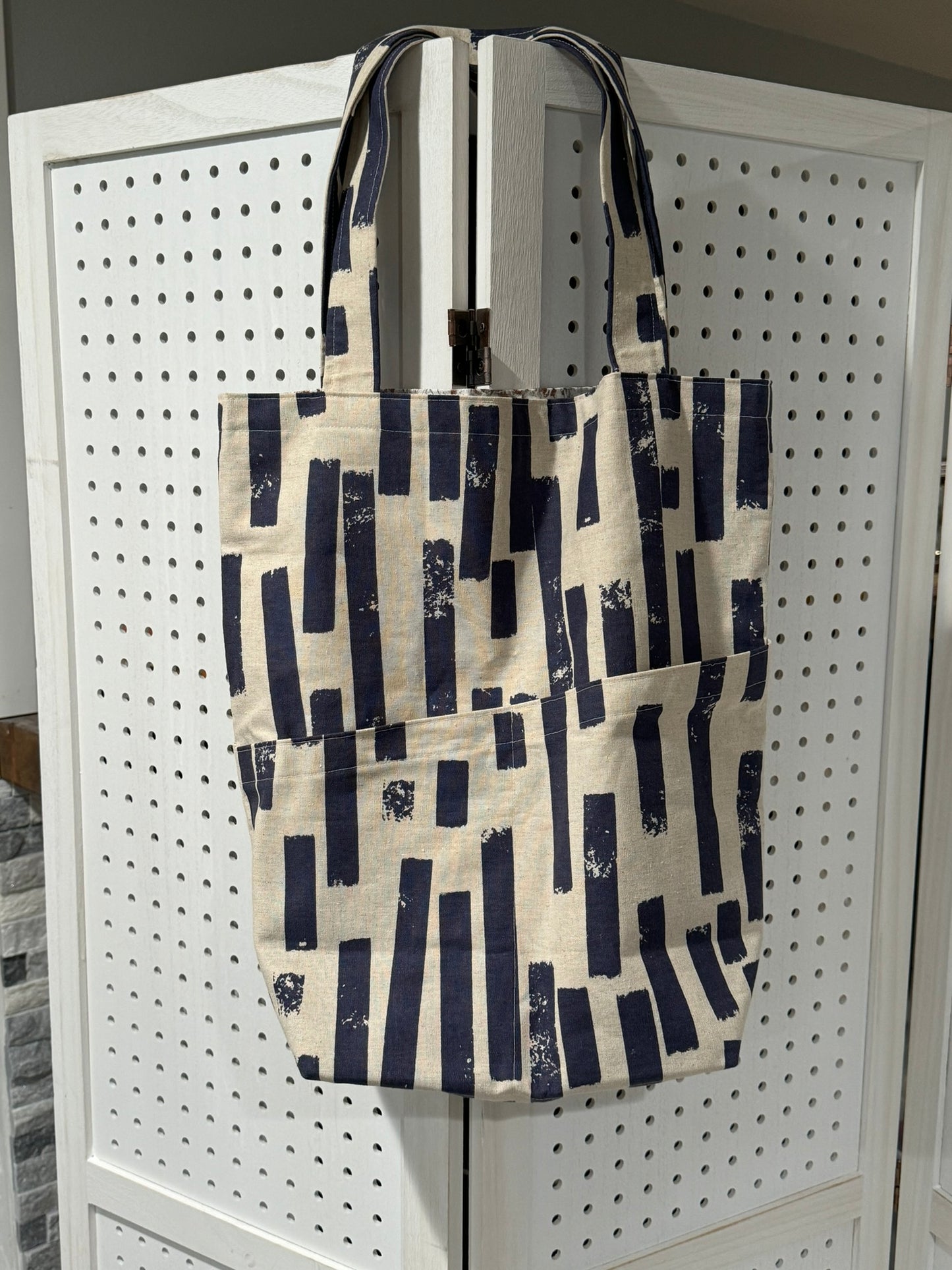 Canvas Bag with Pockets