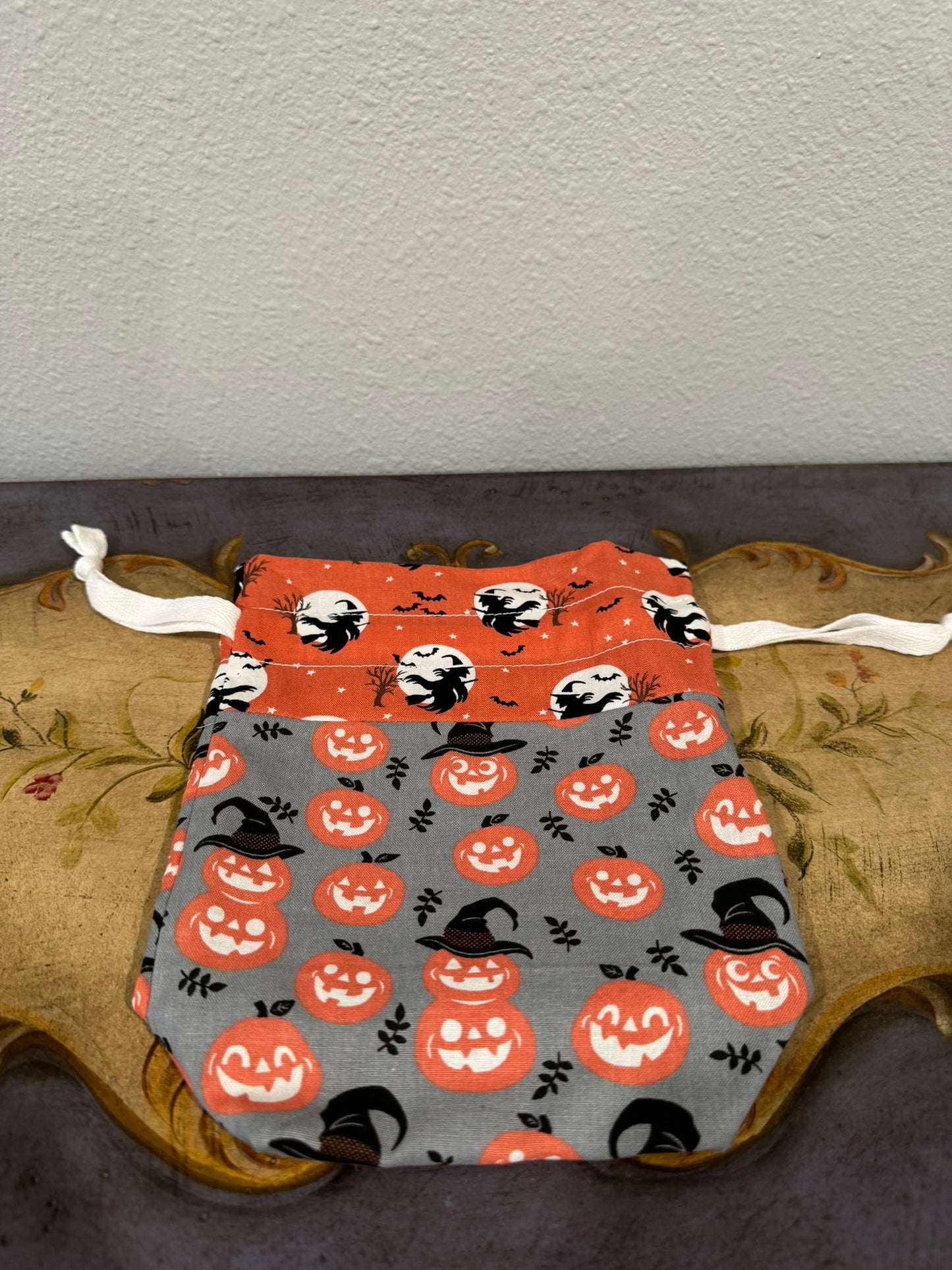 Witches and Pumpkin Treat Bag