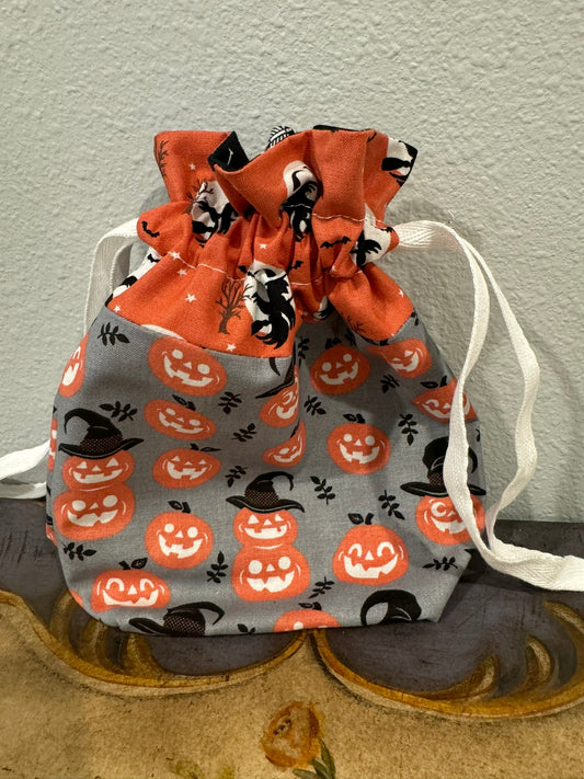 Witches and Pumpkin Treat Bag