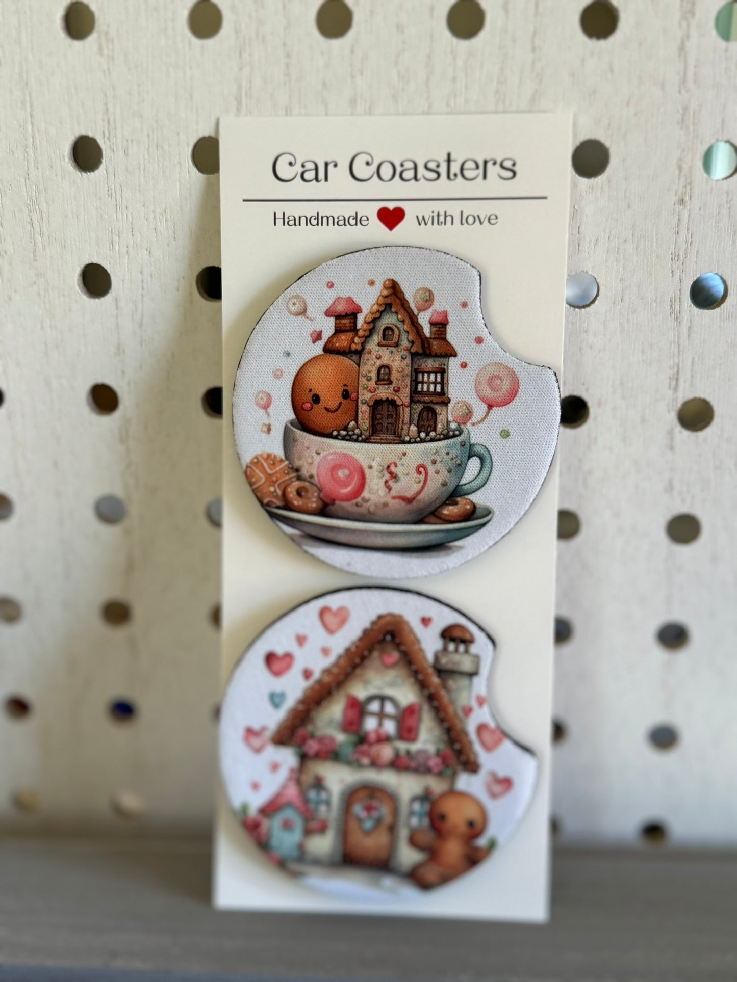 Gingerbread Car Coaster