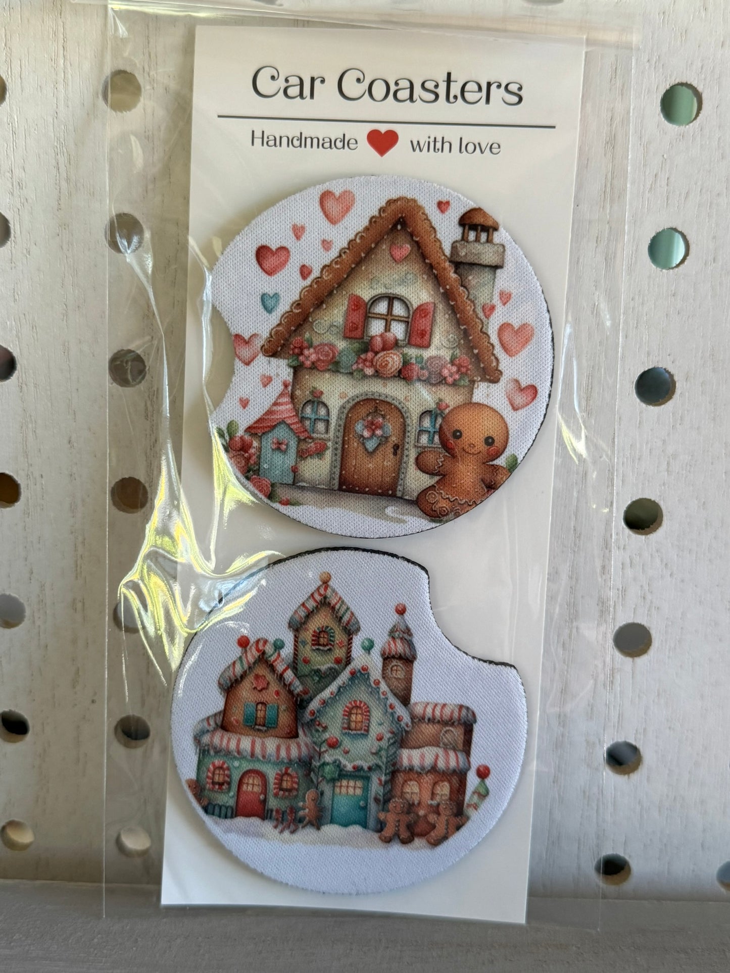 Gingerbread House Car Coaster