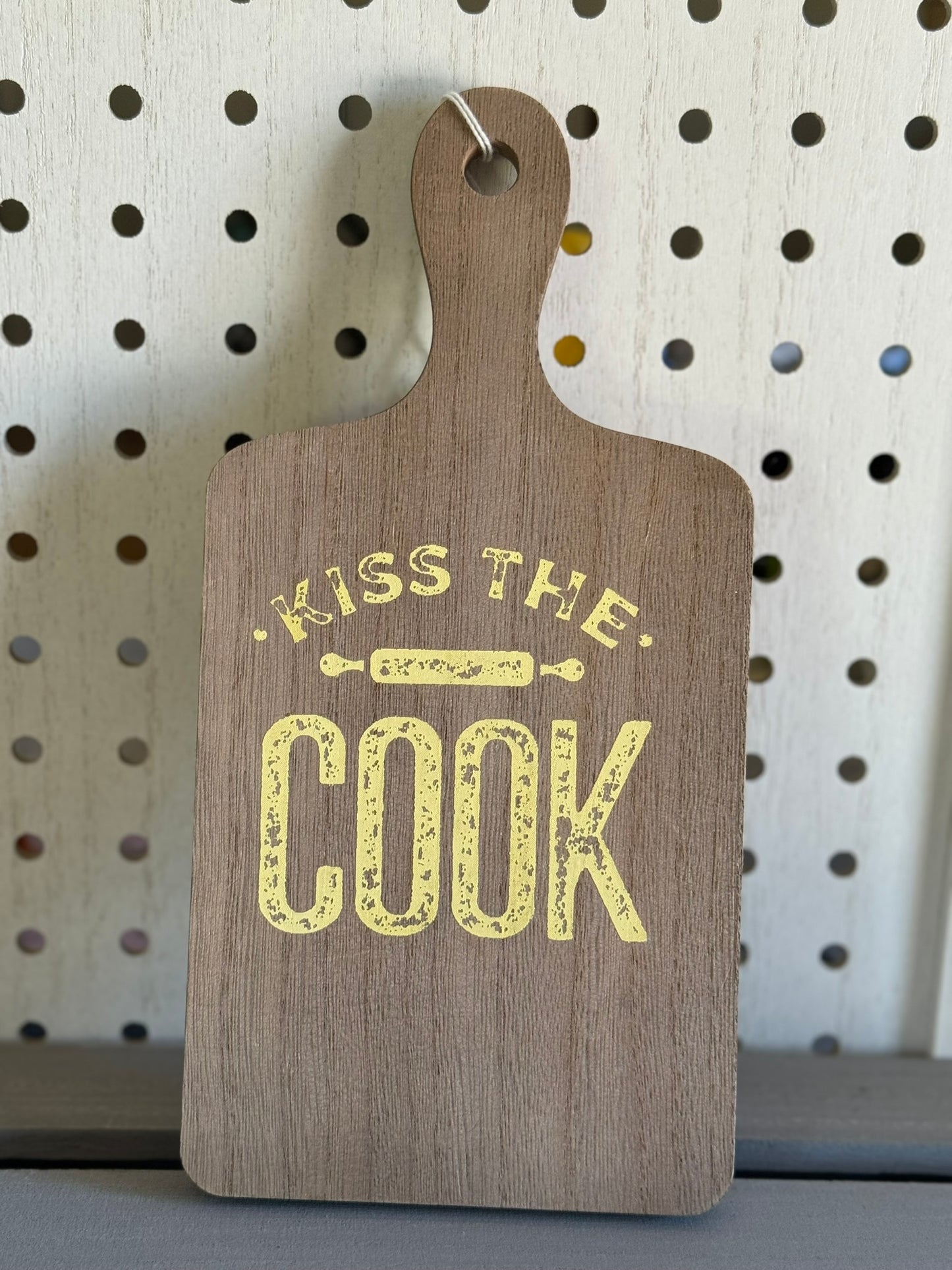 Kiss the Cook Sign