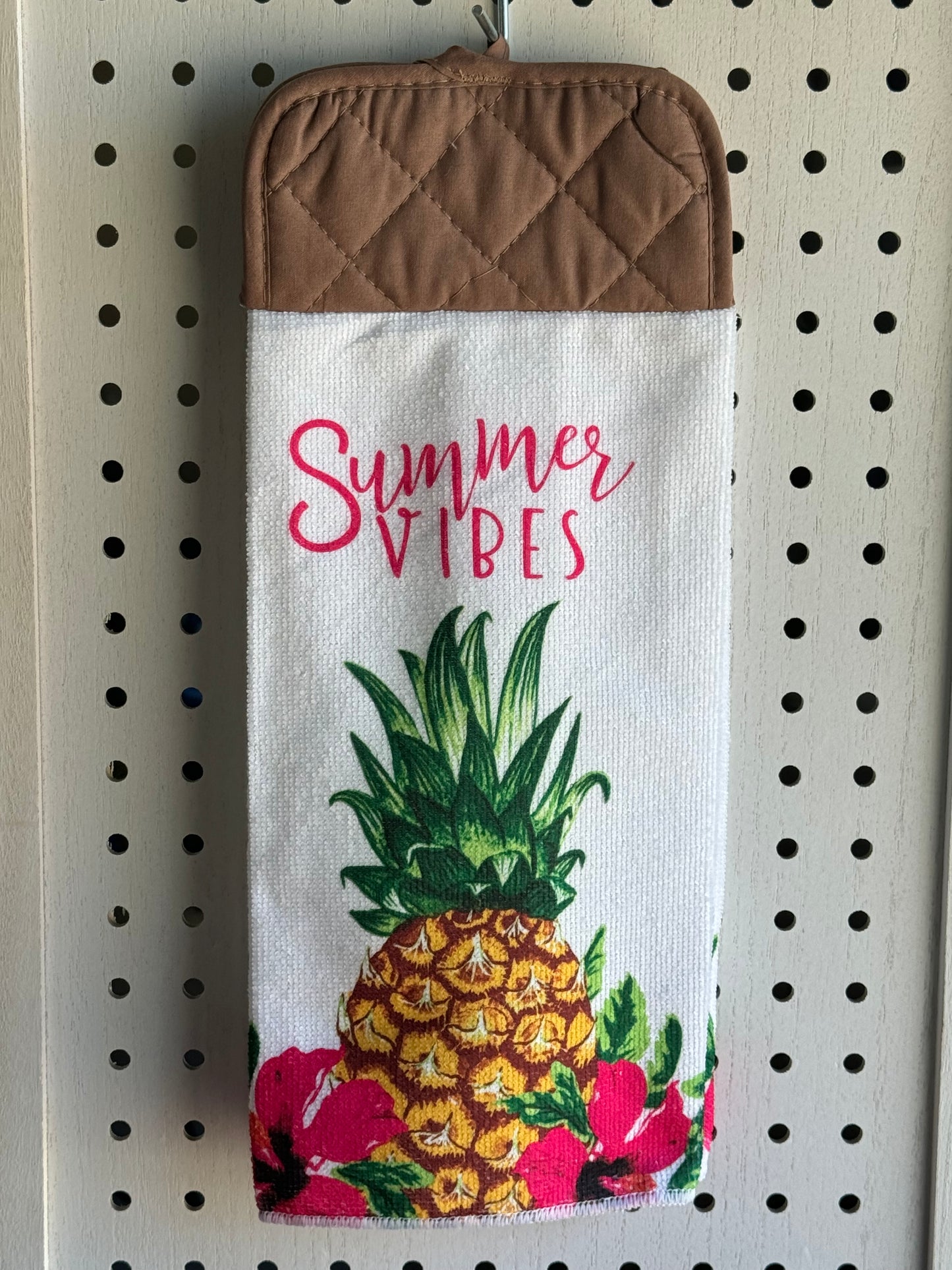 Summer Vibes Towel/Oven Mitt