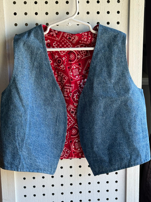 Kid's Denim Vest