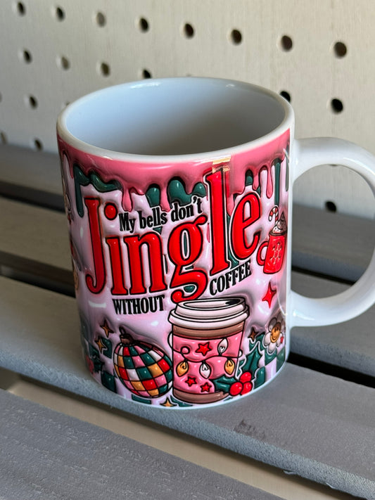 No Jingle Without Coffee Mug