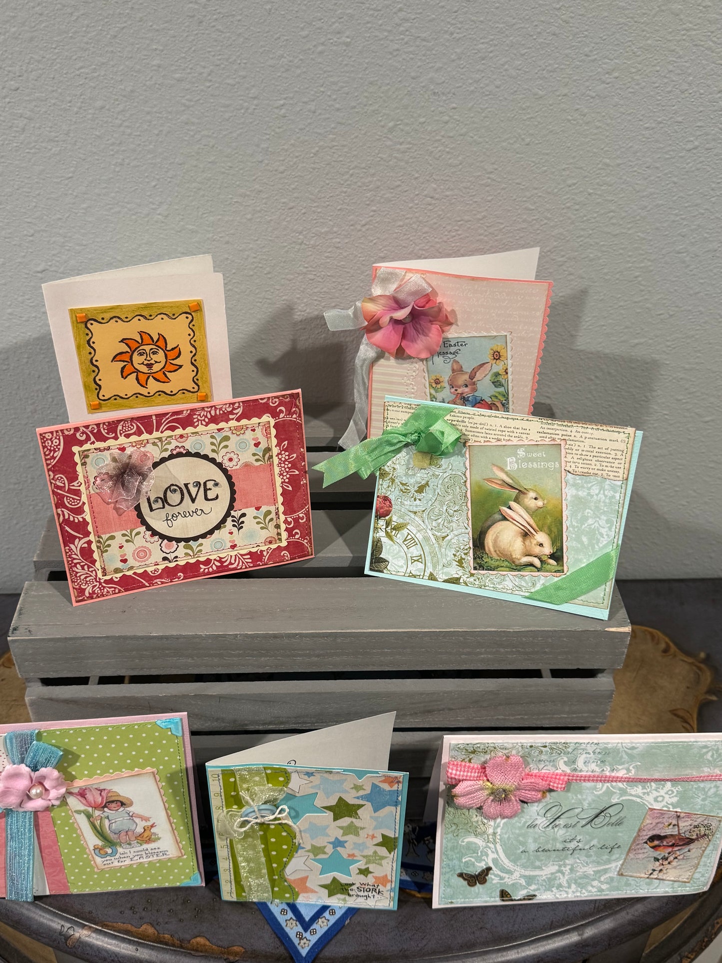 Set of Handmade Greeting Cards