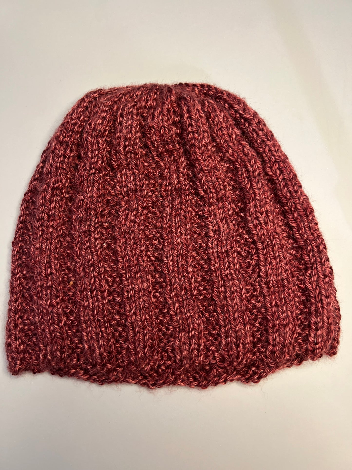 Crocheted Women's Hat-Maroon